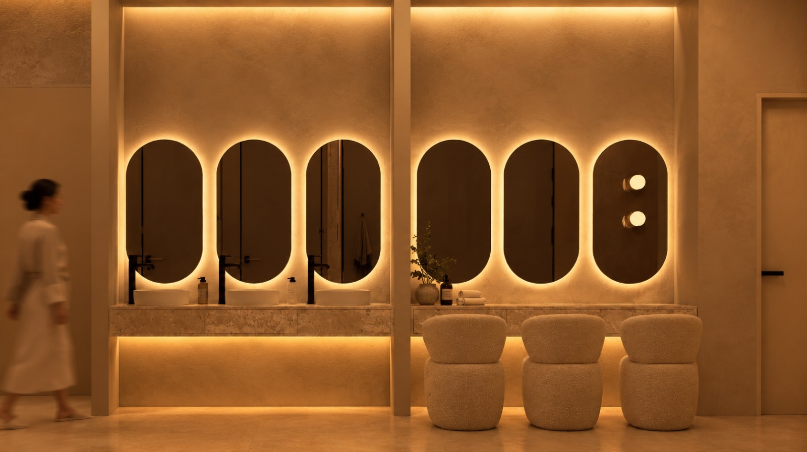 Spa & Wellness architectural rendering, view 7