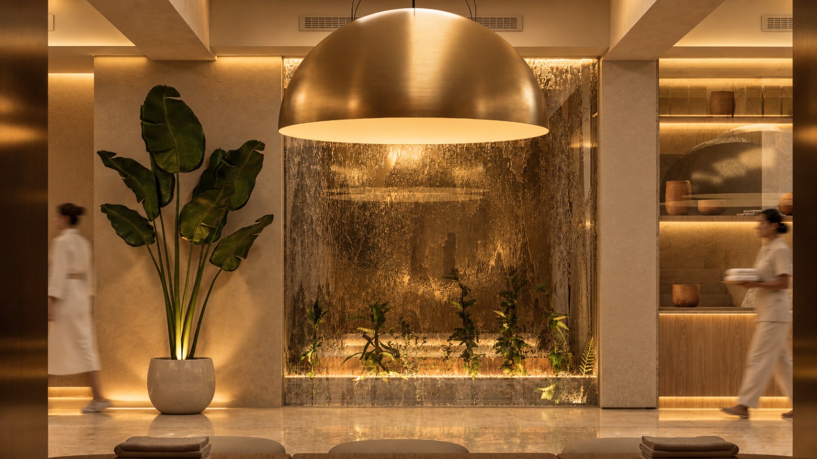 Spa & Wellness architectural rendering, view 2